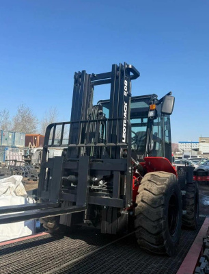 Внедорожный вилочный погрузчик LEOTRACK 50B (5 т, высота подъема 4,8 м, шарнирно-сочлененная рама). Изображение №8