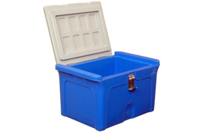 Контейнер RIC 25 синий с крышкой 500х335х303 мм. Изображение №1