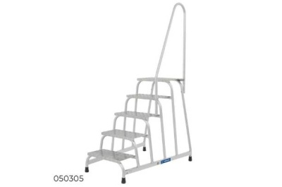 Подставка с 1 поручнем и 5 ступенями Megal (тип 1). Изображение №1