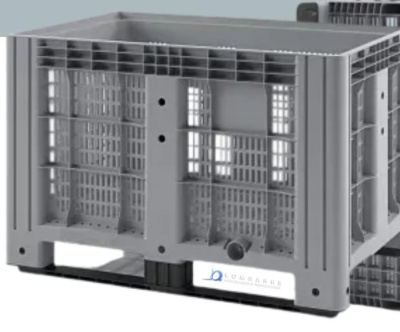 Перфорированный контейнер на полозьях IBOX 1200х800х800 мм. Изображение №5