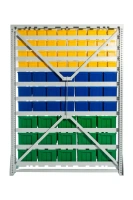 Фото стойка с пластиковыми ящиками стелла-техник c1-04-03-03 на сайте www.kiit.ru в интернет-каталоге КИИТ ☎ +7(800) 707-07-45 Изображение №3