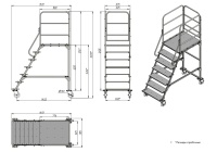 Фото лестница rusklad лр-6.1 на сайте www.kiit.ru в интернет-каталоге КИИТ ☎ +7(800) 707-07-45 Изображение №9