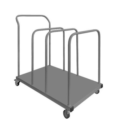 Тележка для картона GRESSON ТК (передвижная, 3 секции, до 120 кг). Изображение №6