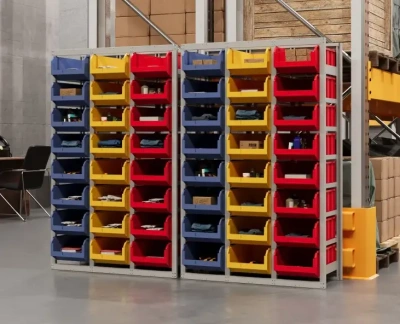 Стеллаж для больших ящиков 24 шт. Стелла-техник СР-4. Изображение №3