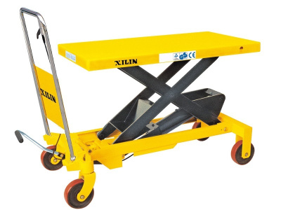 Стол подъемный передвижной XILIN г/п 150 кг 225-740 мм SP150. Изображение №4