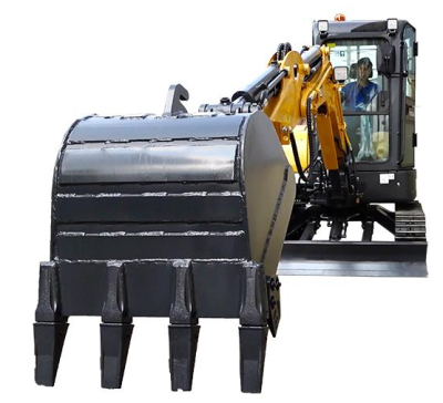 Мини-экскаватор Yuchai U35 (3860 кг, нулевой свес, глубина копания 3170 мм, двигатель Yanmar 27,7 л.с., ковш 0,12 м³). Изображение №1