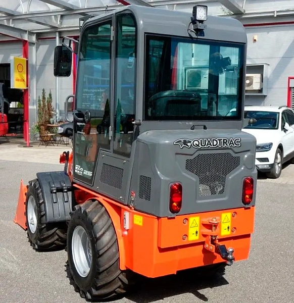 Электрический мини-погрузчик QUADTRAC EcoMax25 | 1000 кг, высота подъема 2,9 м, Li-Ion АКБ, компактный
