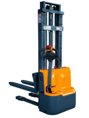 Штабелер самоходный 1,2 т 1,6 м XILIN CDD12R-EN 24/105 В/Ач с раздвижными вилами. Изображение №5