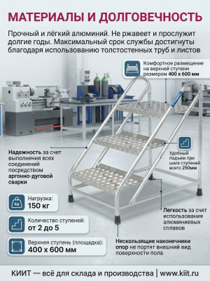 Монтажная подставка MEGAL (тип 2) 1 ступень. Изображение №8