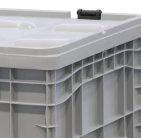 Фото контейнер b-box 1065 mini 1017х636х673 мм c крышкой на петлях серый на сайте www.kiit.ru в интернет-каталоге КИИТ ☎ +7(800) 707-07-45 Изображение №2