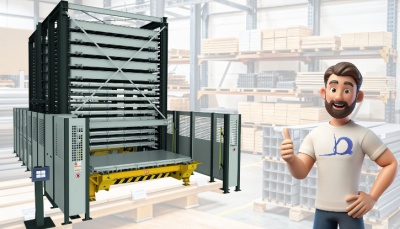 Автоматизированный склад ДиКом Лифт H MONO 3100-850. Изображение №9