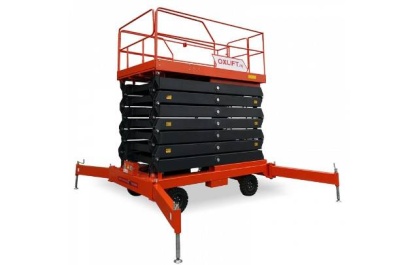 Ножничный подъемник QX-050-110 OXLIFT 500 кг 11 м. Изображение №1