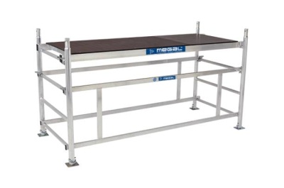 Разборные алюминиевые подмости Megal ПРА-700. Изображение №1