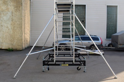 Алюминиевая вышка Megal ВМА 700/18. Изображение №4