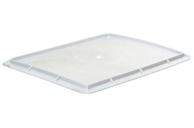 Крышка для сырк-творож. ящика белая морозостойкая. Изображение №1