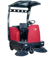 Аккумуляторная подметалка VOSTOK SW1450 с местом оператора | Производительность 8700 м²/ч, время работы 3-4 часа