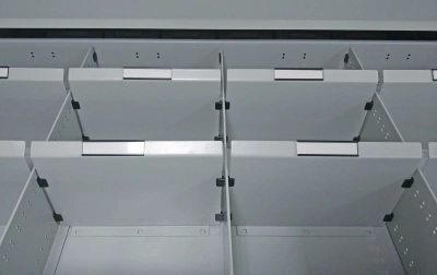 Шкаф картотечный ДиКом КД-536 | Широкий, 6 ящиков, формат А5/А6, нагрузка 50 кг на ящик. Изображение №9