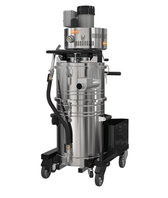 Промышленный пылесос Coynco PRO 1130 OIL 100 литров, 3 кВт для сухой и влажной уборки,стружки и СОЖ. Изображение №1