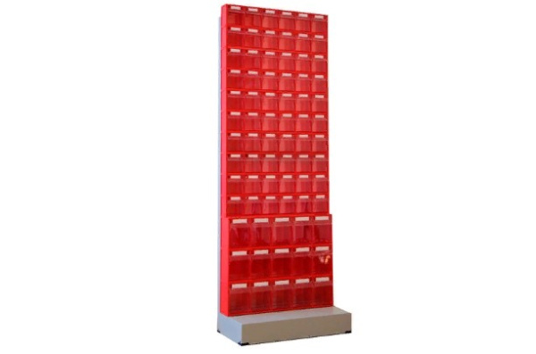 Фото стойка с ячейками стелла 404-00-10-03 на сайте www.kiit.ru в интернет-каталоге КИИТ ☎ +7(800) 707-07-45