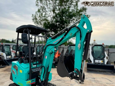 Электрический мини-экскаватор QUADTRAC XN20EV (2000 кг, 5 кВт, глубина копания 2,35 м). Изображение №12