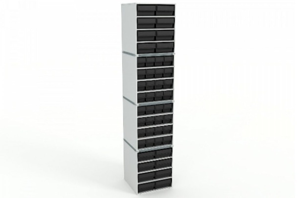 Фото кассетница диком на 4 яруса esd на сайте www.kiit.ru в интернет-каталоге КИИТ ☎ +7(800) 707-07-45