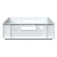 Фото пластиковый ящик для мяса iplast e1 12.421 600х400х120 белый на сайте www.kiit.ru в интернет-каталоге КИИТ ☎ +7(800) 707-07-45 Изображение №7