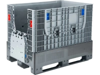 Фото контейнер dpf-box 1208s 1200x800x950 мм сплошной разборный серый на 3-х полозьях с 2-мя откид. дверцами на сайте www.kiit.ru в интернет-каталоге КИИТ ☎ +7(800) 707-07-45 Изображение №2