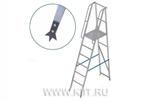 Лестница с шипами Megal ЛПФВА-1