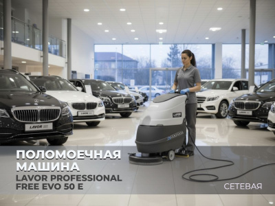 Поломоечная машина LAVOR Professional Free Evo 50 E (сетевая, 2000 м2/ч, 500/800 мм). Изображение №3