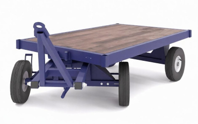 Большегрузная тележка RUSKLAD БТ 1 Н | Для склада и производства, 3000 кг. Изображение №2