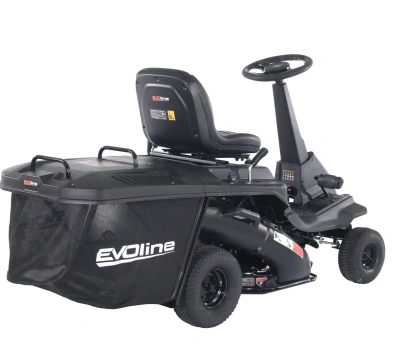 Газонокосилка с сиденьем (райдер) EVOline TRG 61 CM (610 мм, 7,2 л.с., 150 л травосборник). Изображение №6
