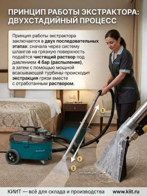 Ковровый экстрактор Truvox Hydromist Lite (1100 Вт, 6,5/7 л, 200 мбар, 46 л/с). Изображение №3