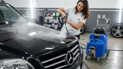 Профессиональный парогенератор для химчистки автомобиля | Tecnovap Junior Star Max. Изображение №10