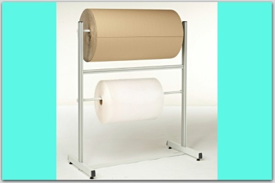 Стойка для двух рулонов упаковочного материала 1200 мм. Изображение №1