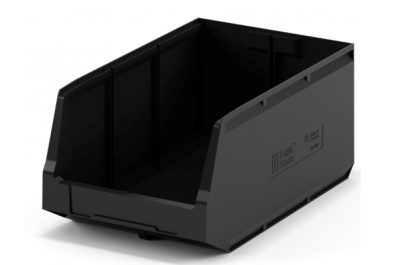 Ящик Iplast 12.407 500х300х250 мм, черный. Изображение №1