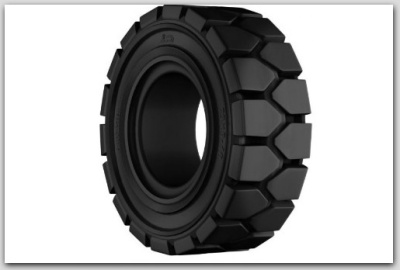 Цельнолитая шина 345/45-15/9.75 (28x12.5-15) Greckster Gold. Изображение №1