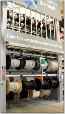 Патерностер для кабельных катушек. Изображение №4