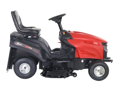 Газонокосилка с сиденьем (трактор) EVOline TRG 84 H (84 см, 15 л.с., гидростатическая трансмиссия, LED-фары). Изображение №11