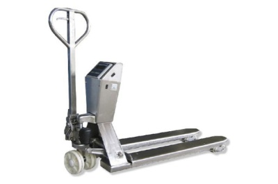 Гидравлическая тележка из нержавеющей стали с весами OXSS20 OXLIFT 2000 кг. Изображение №1