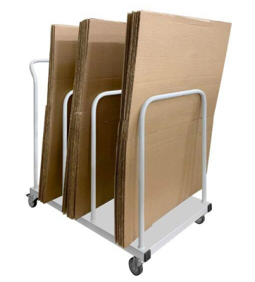 Тележка для картона GRESSON ТК (передвижная, 3 секции, до 120 кг). Изображение №1