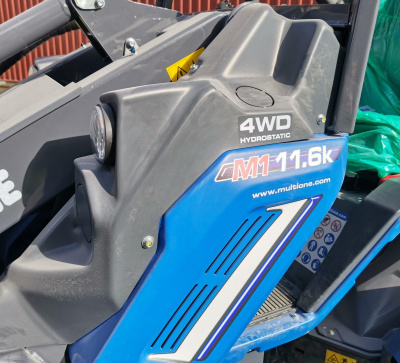 Многофункциональный мини-погрузчик MULTIONE 11.5 Y (2540 кг, высота подъема 3,7 м, двигатель Yanmar 50 л.с.). Изображение №9