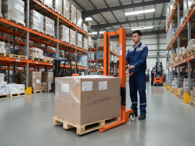 Штабелер гидравлический 1,0 т 1,6 м TOR GUS1016 (для FIN, US паллетов). Изображение №3