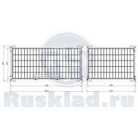 Фото сетчатое ограждение опс 500 800х1200 на сайте www.kiit.ru в интернет-каталоге КИИТ ☎ +7(800) 707-07-45 Изображение №4