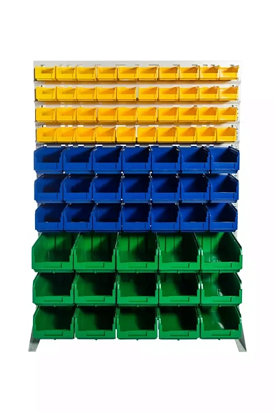 Фото стойка с пластиковыми ящиками стелла-техник c1-04-03-03 на сайте www.kiit.ru в интернет-каталоге КИИТ ☎ +7(800) 707-07-45 Изображение №2