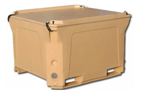 Фото контейнер ric 660 бежевый с крышкой 1230х1030х820 мм на сайте www.kiit.ru в интернет-каталоге КИИТ ☎ +7(800) 707-07-45