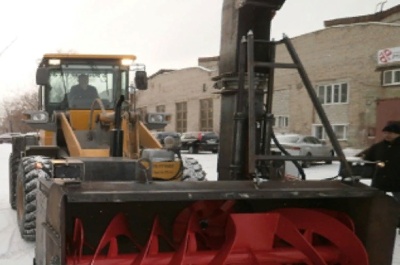 Снегоочиститель с автономным двигателем С-300 АД. Изображение №1