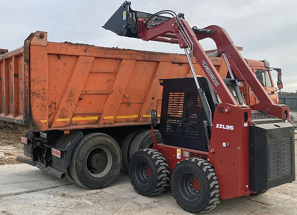 Фото мини погрузчик с бортовым поворотом quadtrac ssl85 на сайте www.kiit.ru в интернет-каталоге КИИТ ☎ +7(800) 707-07-45 Изображение №2