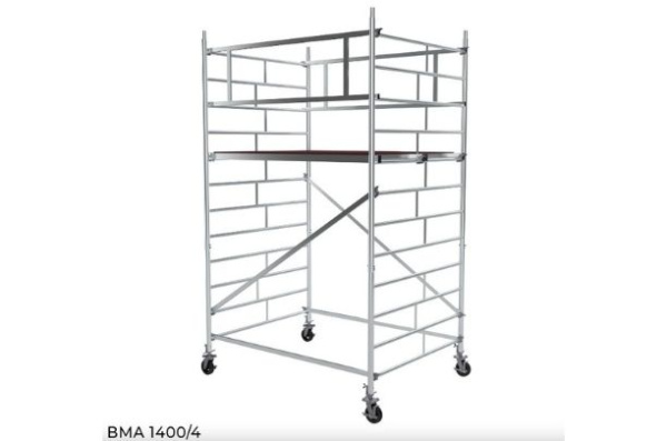 Фото алюминиевая вышка megal вма 1400/4 на сайте www.kiit.ru в интернет-каталоге КИИТ ☎ +7(800) 707-07-45