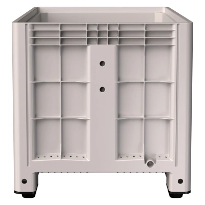 Сплошной контейнер на полозьях iBox 1200х800х800 мм. Изображение №3