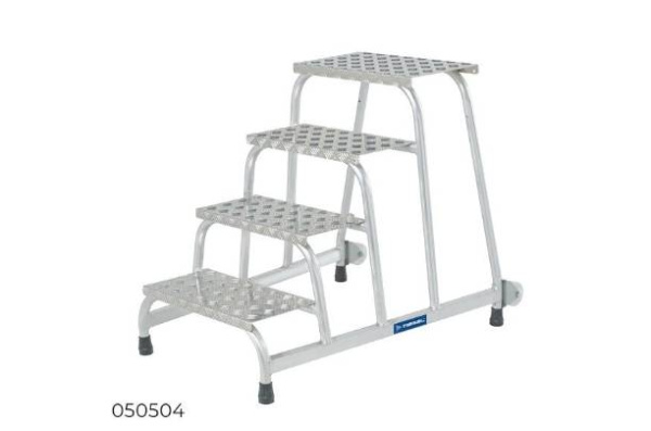 Фото передвижная монтажная подставка megal (тип 1) 4 ступени на сайте www.kiit.ru в интернет-каталоге КИИТ ☎ +7(800) 707-07-45